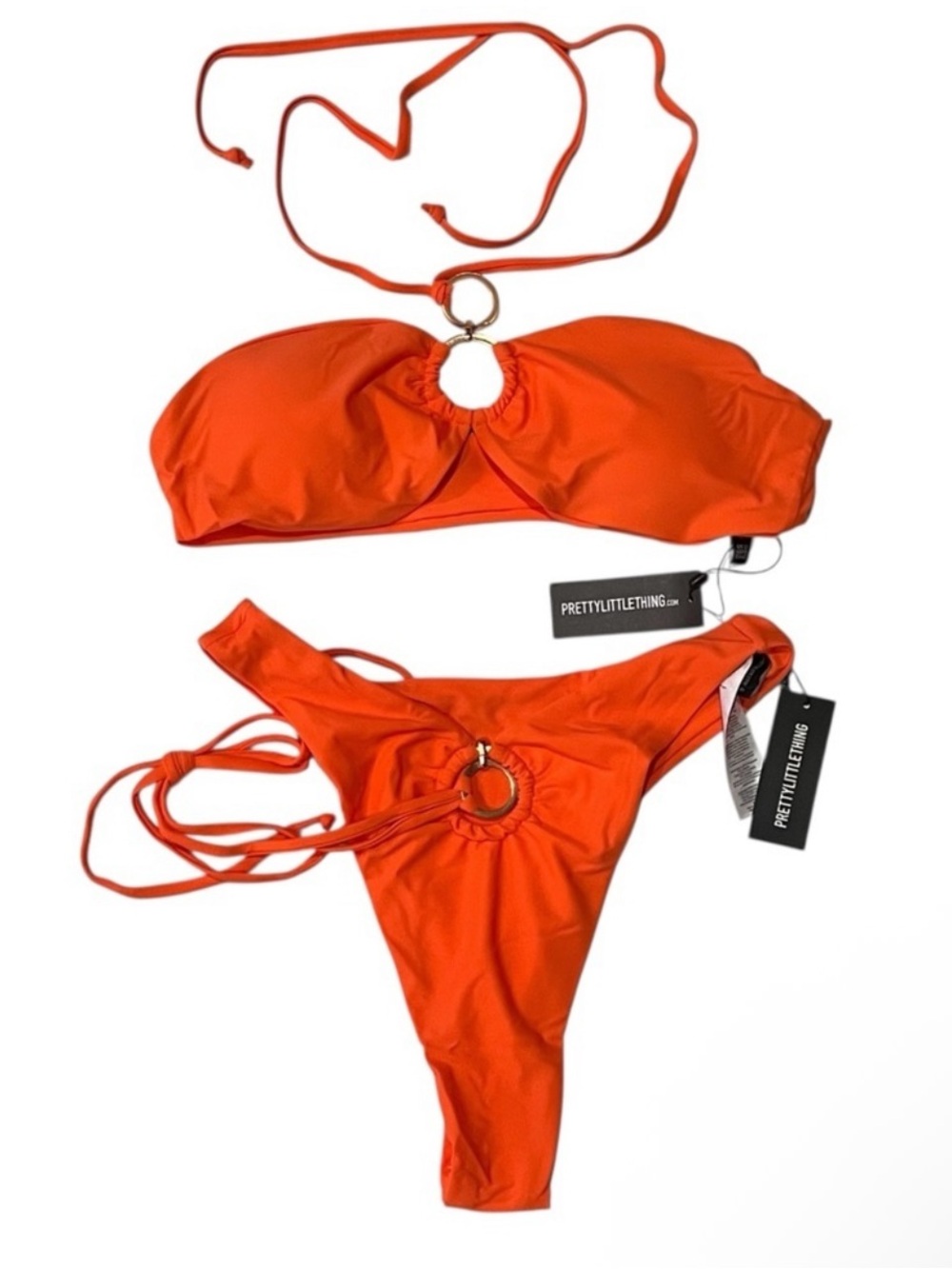 NWT Orange Bikini Swimsuit